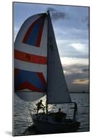 Sailing at Dusk, C.1990-null-Mounted Photographic Print