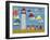 Sailing at Lighthouse Beach-Gordon Barker-Framed Premium Giclee Print