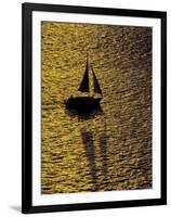 Sailing at Sunset, Ft Myers, Florida, USA-Maresa Pryor-Framed Photographic Print