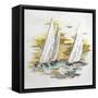 Sailing at Sunset II-Patricia Pinto-Framed Stretched Canvas