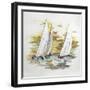 Sailing at Sunset II-Patricia Pinto-Framed Art Print