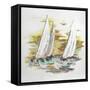 Sailing at Sunset II-Patricia Pinto-Framed Stretched Canvas