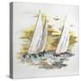 Sailing at Sunset II-Patricia Pinto-Stretched Canvas