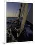 Sailing at Sunset, Ticonderoga Race-Michael Brown-Framed Premium Photographic Print