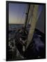 Sailing at Sunset, Ticonderoga Race-Michael Brown-Framed Premium Photographic Print