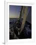 Sailing at Sunset, Ticonderoga Race-Michael Brown-Framed Photographic Print
