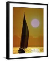 Sailing at Sunset-null-Framed Photographic Print