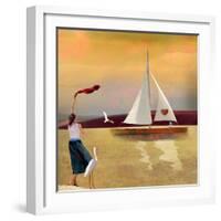 Sailing Away-Nancy Tillman-Framed Art Print