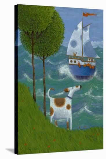 Sailing Away-Peter Adderley-Stretched Canvas