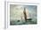 Sailing Barges Racing on the Medway-Vic Trevett-Framed Giclee Print