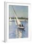 Sailing Boat at Argenteuil, 1893-Gustave Caillebotte-Framed Giclee Print