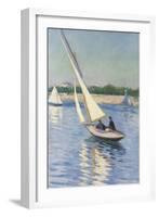 Sailing Boat at Argenteuil, 1893-Gustave Caillebotte-Framed Giclee Print