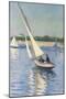 Sailing Boat at Argenteuil, 1893-Gustave Caillebotte-Mounted Giclee Print