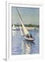 Sailing Boat at Argenteuil, 1893-Gustave Caillebotte-Framed Giclee Print