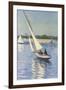 Sailing Boat at Argenteuil, 1893-Gustave Caillebotte-Framed Giclee Print