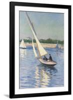 Sailing Boat at Argenteuil, 1893-Gustave Caillebotte-Framed Giclee Print