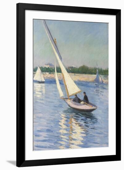 Sailing Boat at Argenteuil, 1893-Gustave Caillebotte-Framed Giclee Print