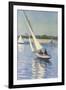 Sailing Boat at Argenteuil, 1893-Gustave Caillebotte-Framed Giclee Print