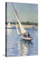 Sailing Boat at Argenteuil, 1893-Gustave Caillebotte-Stretched Canvas
