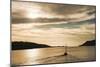 Sailing Boat at Sunset on the Dalmatian Coast, Adriatic, Croatia, Europe-Matthew Williams-Ellis-Mounted Photographic Print