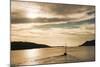 Sailing Boat at Sunset on the Dalmatian Coast, Adriatic, Croatia, Europe-Matthew Williams-Ellis-Mounted Photographic Print