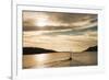 Sailing Boat at Sunset on the Dalmatian Coast, Adriatic, Croatia, Europe-Matthew Williams-Ellis-Framed Photographic Print