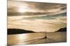 Sailing Boat at Sunset on the Dalmatian Coast, Adriatic, Croatia, Europe-Matthew Williams-Ellis-Mounted Photographic Print