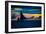 Sailing Boat at Sunset, Sea-Zhencong Chen-Framed Photographic Print