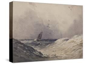 Sailing Boat before a Storm, C.1830-Anthony Vandyke Copley Fielding-Stretched Canvas