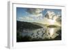 Sailing boat harbour on the West End of Tortola, British Virgin Islands, West Indies, Caribbean, Ce-Michael Runkel-Framed Photographic Print