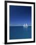 Sailing Boat, Mamanuca, Fiji-Neil Farrin-Framed Photographic Print