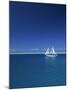 Sailing Boat, Mamanuca, Fiji-Neil Farrin-Mounted Photographic Print