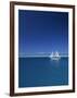 Sailing Boat, Mamanuca, Fiji-Neil Farrin-Framed Photographic Print