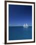 Sailing Boat, Mamanuca, Fiji-Neil Farrin-Framed Photographic Print