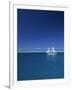 Sailing Boat, Mamanuca, Fiji-Neil Farrin-Framed Photographic Print