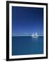 Sailing Boat, Mamanuca, Fiji-Neil Farrin-Framed Photographic Print