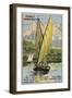 Sailing Boat of Lake Geneva-null-Framed Giclee Print