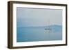 Sailing Boat on Lake-Clive Nolan-Framed Photographic Print