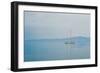 Sailing Boat on Lake-Clive Nolan-Framed Photographic Print