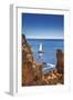 Sailing Boat, Ponta De Piedade, Lagos, Algarve, Portugal-Sabine Lubenow-Framed Photographic Print