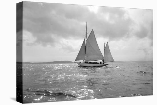 Sailing Boat-Asahel Curtis-Stretched Canvas