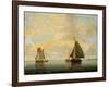 Sailing Boats, 17th Century-Willem Van De Velde The Younger-Framed Giclee Print