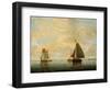 Sailing Boats, 17th Century-Willem Van De Velde The Younger-Framed Giclee Print