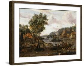 Sailing Boats, 17th or Early 18th Century-Abraham Storck-Framed Giclee Print