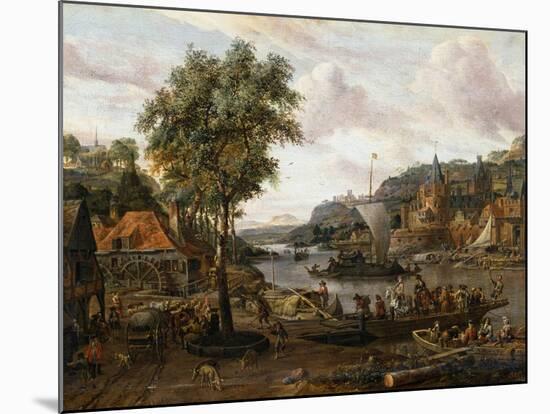 Sailing Boats, 17th or Early 18th Century-Abraham Storck-Mounted Giclee Print