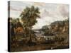Sailing Boats, 17th or Early 18th Century-Abraham Storck-Stretched Canvas