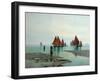 Sailing Boats, 1897-Richard Bergholz-Framed Giclee Print