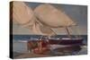 Sailing Boats, 1916 - oil on canvas. JOAQUIN SOROLLA. Location: MUSEO SOROLLA, MADRID, SPAIN-Joaquin Sorolla-Stretched Canvas
