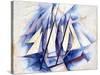 Sailing Boats, 1919-Charles Demuth-Stretched Canvas