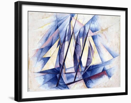 Sailing Boats, 1919-Charles Demuth-Framed Giclee Print